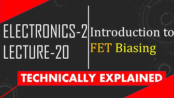 Introduction to FET Biasing| Fixed Bias Configuration|FET DC analysis