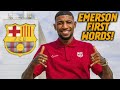 🚨 EMERSON ROYAL'S FIRST WORDS AS A BARÇA PLAYER (EXCLUSIVE!!!)
