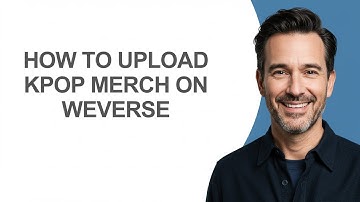 How to Upload Kpop Merch on Weverse - KevinHowTo