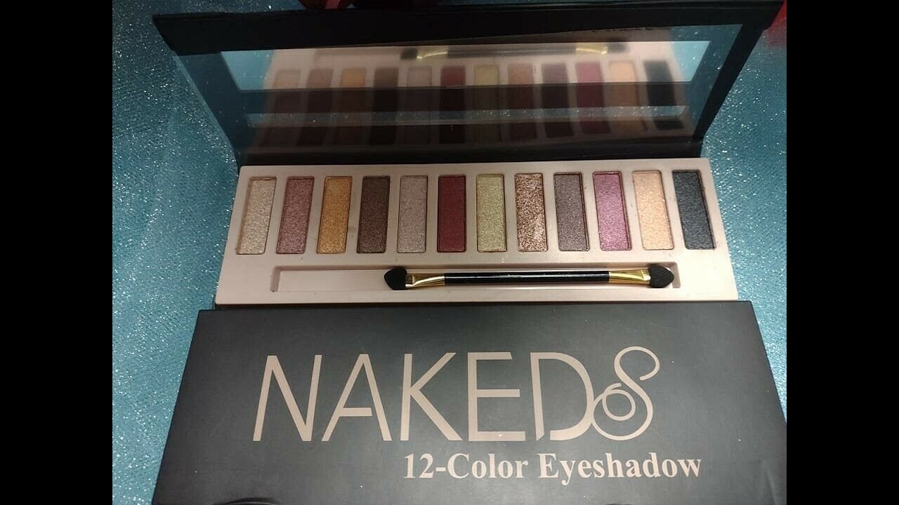 Everyday Makeup # 13 Kecai Cosmetics Naked S 12 Color Eyeshadow Palette 