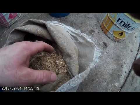 ნარჩენი თივის დაფქვა..... გადაკეთებული წისქვილი ...მეორე ნაწილი...