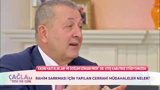 Rahim Sarkması Tedavisinde Cerrahi İşlem Nasıl Olmalıdır? Prof. Dr. Ateş Karateke