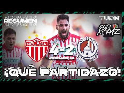 Resumen y goles | Necaxa 4-2 Atl San Luis | Grita México C22 - J14 | TUDN