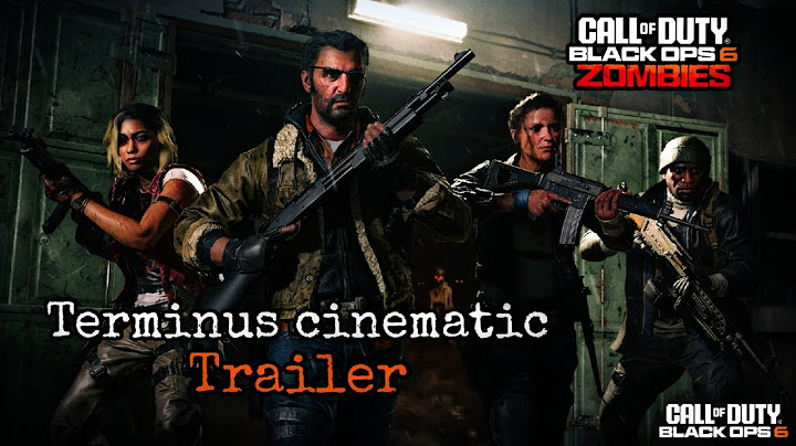 Terminus Island| Cinematic Trailer| Call of Duty Black ops 6 Zombies