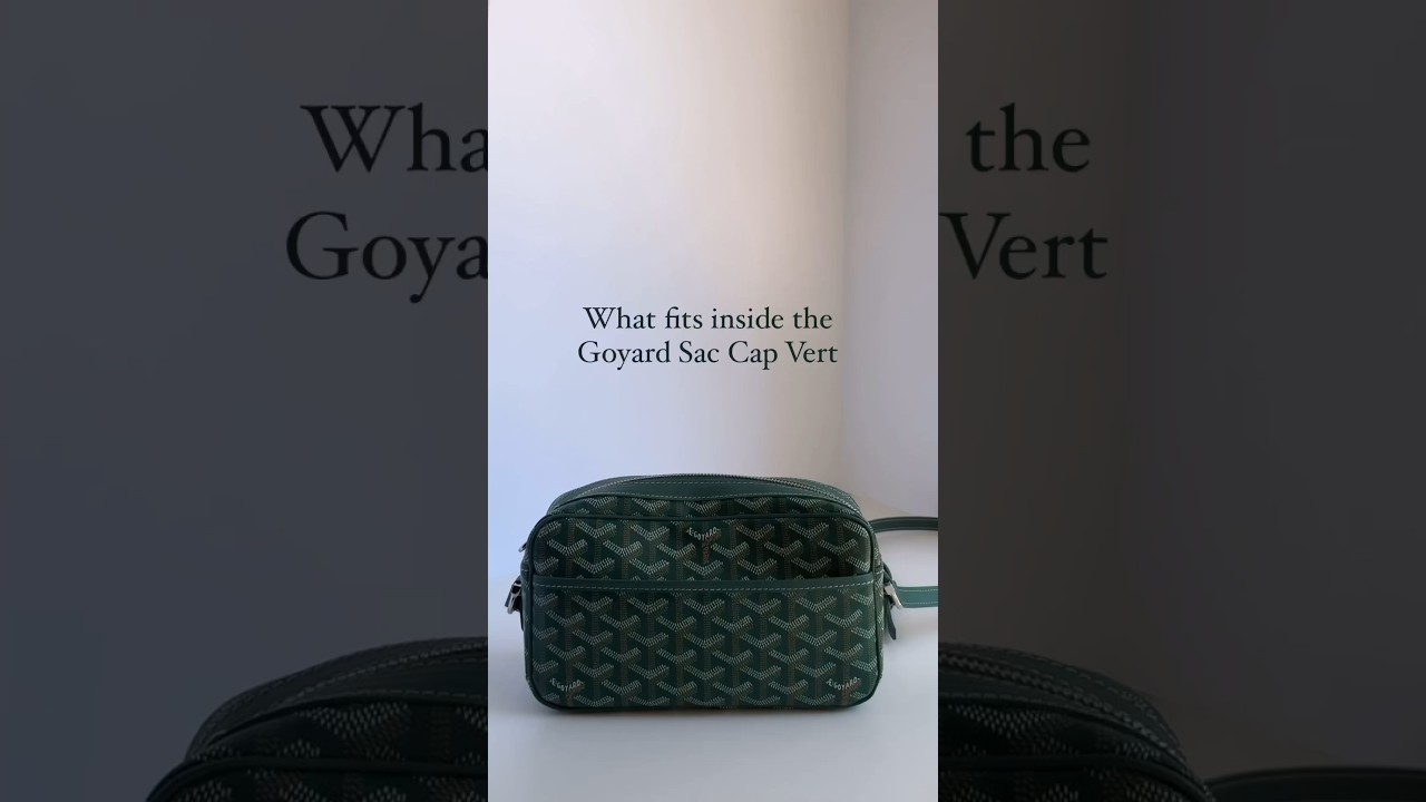 Goyard Sac Cap Vert Crossbody Bag Review [Updated March 2025
