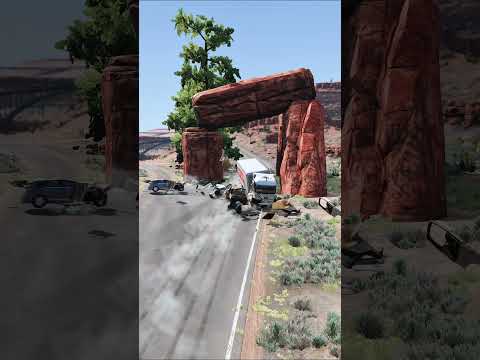 Realistic car accident