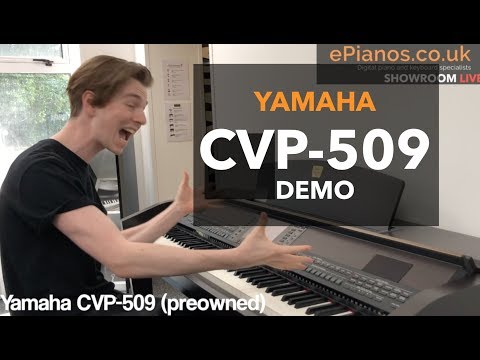Who needs a band anyway? | Yamaha CVP509 Clavinova demonstration
