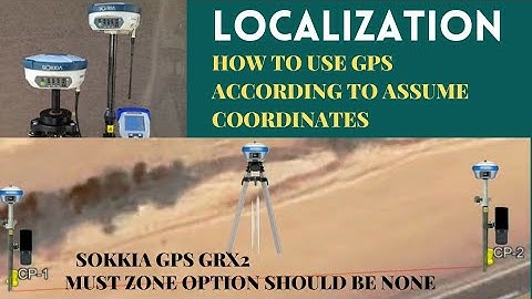 How to work with local coordinates by gps
