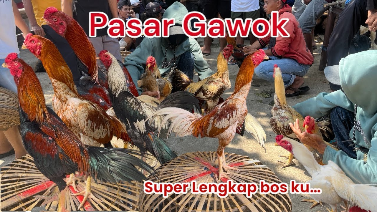 Pasar Gawok hari pasaran Pon sangat ramai dan lengkap | PASAR GAWOK SUKOHARJO