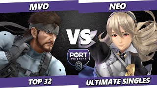 Port Priority 9 - MVD (Snake) Vs. Neo (Corrin) Smash Ultimate - SSBU