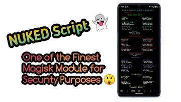 Magisk Module for Security Purposes - Install NUKED Script  & Disable all Trackers, Analytics Now🔥🔥🔥