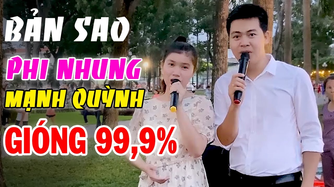 Bản Sau Của Ca Sĩ Phi Nhung Và Mạnh Quỳnh Hát Gióng 99,9% | Liên khúc Nhạc Đường Phố Dù Anh Nghèo