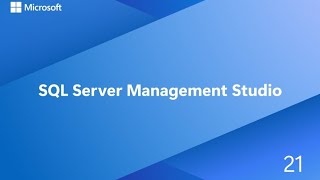 Primeros pasos en Sql Server y Management Studio 21 (SSMS).