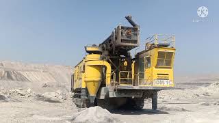 #drill #machine #HEMM #NCL #CIL #coalmine ड्रिल मशीन का पहला वीडियो । #atlascapco#epirock