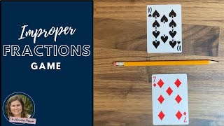 Improper Ivan Fraction Card Game - Improper Fractions to Mixed Numbers