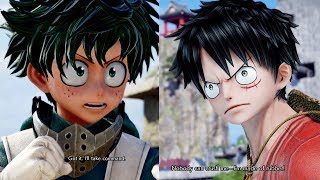 Jump Force - Deku All Unique Special Quotes Easter Eggs Interactions Hd