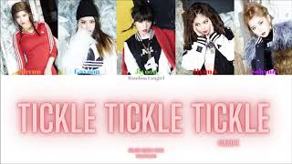 Video thumbnail of "4MINUTE (포미닛) - Tickle Tickle Tickle (간지럽혀) [Colour Coded Lyrics Han/Rom/Eng]"