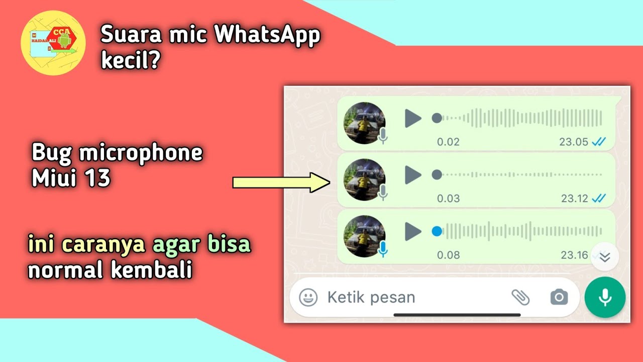 Cara mengatasi bug microphone mendem / kecil di MIUI 13 | TUTORIAL