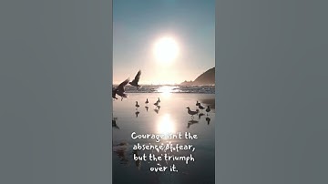 Overcoming Fear: The True Meaning of Courage 🌊✨