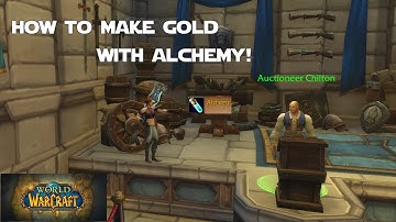 How to Make Gold With Shadowlands Alchemy - World of Warcraft Gold Making Guides