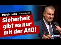 Martin Hess: "Sicherheit gibt es nur mit der AfD!"