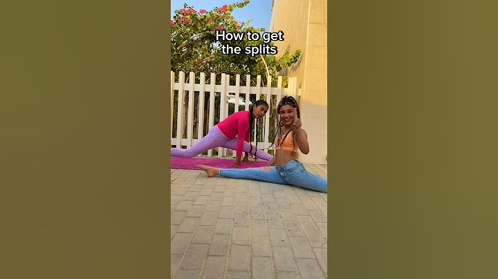 I TAUGHT THE GIRL HOW TO SIT IN THE SPLITS! HOW TO IMPROVE YOUR SPLITS!#libertybarros#tutorial#split