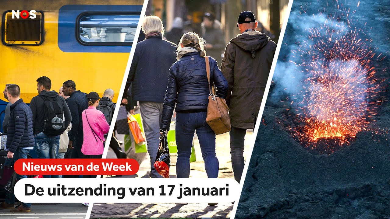 Problemen met het treinverkeer, twee miljoen mensen erbij  en vulkaanuitbarsting op IJsland.