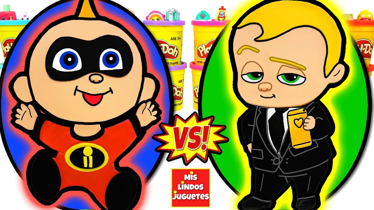Huevos Sorpresa Gigantes De Los Increibles 2 De Jack Jack Vs Bebe Jefazo De Plastilina En Espanol Youtube Huevos Sorpresa Gigantes De Los Increibles 2 De Jack Jack Vs Bebe Jefazo De Plastilina En Espanol Youtube