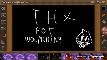 Bonnie x mangle part 4 (Flipaclip animation)