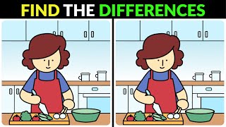 Can You Find All the Differences Test Your Brain with Fun 'Spot the Difference' Puzzles! || No - 61