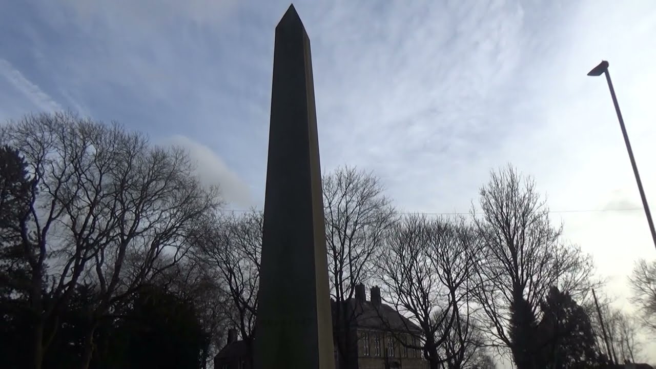 Norton Village Sheffield 8 and Norton Lane tour, Water Tower and Obelisk. Interesting old world.