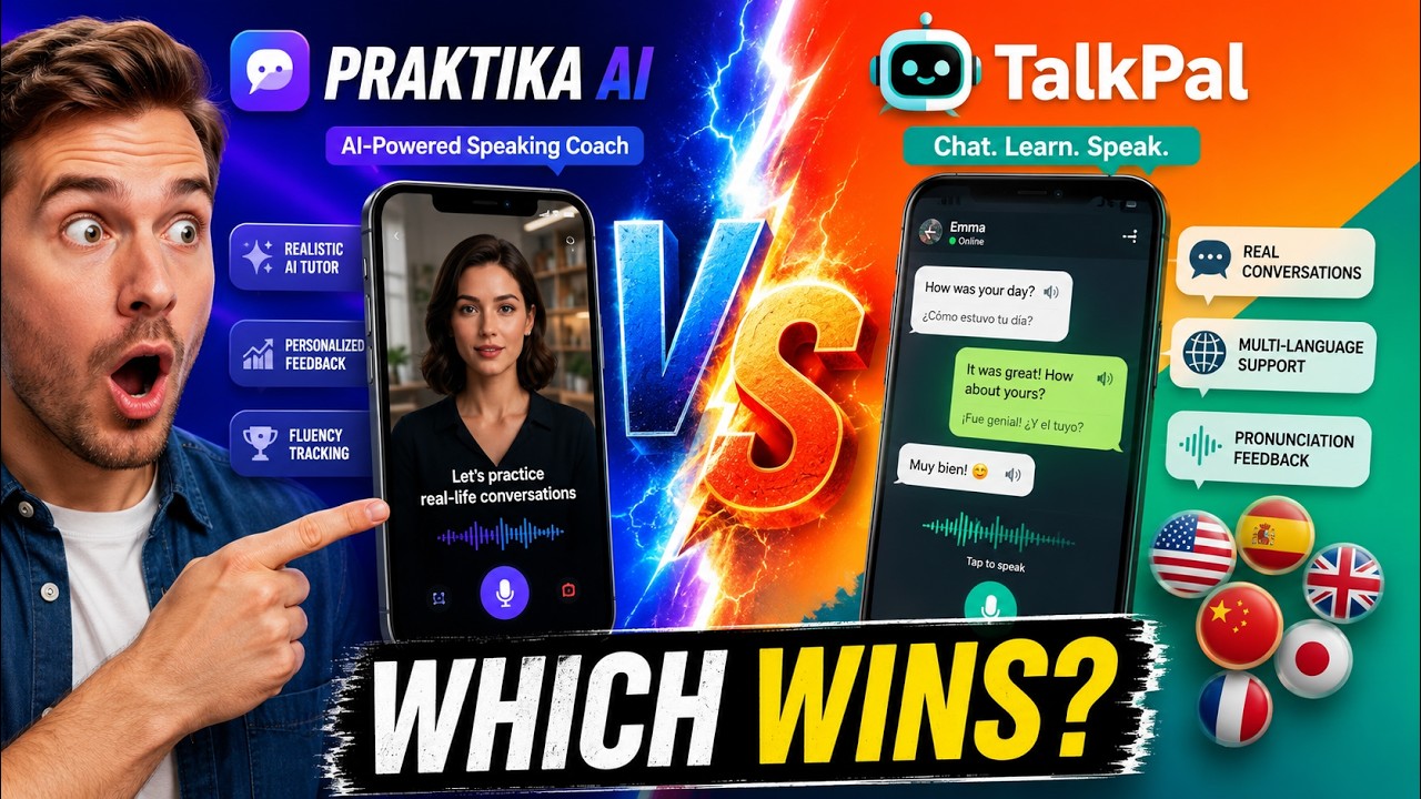Praktika AI vs TalkPal: Which App Comes Out on Top?