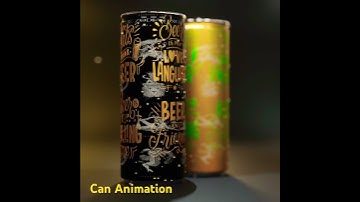 Can Animation #animation #3d #azerbaijan #baku #blender #blenderanimation #soda #beer #blender3d