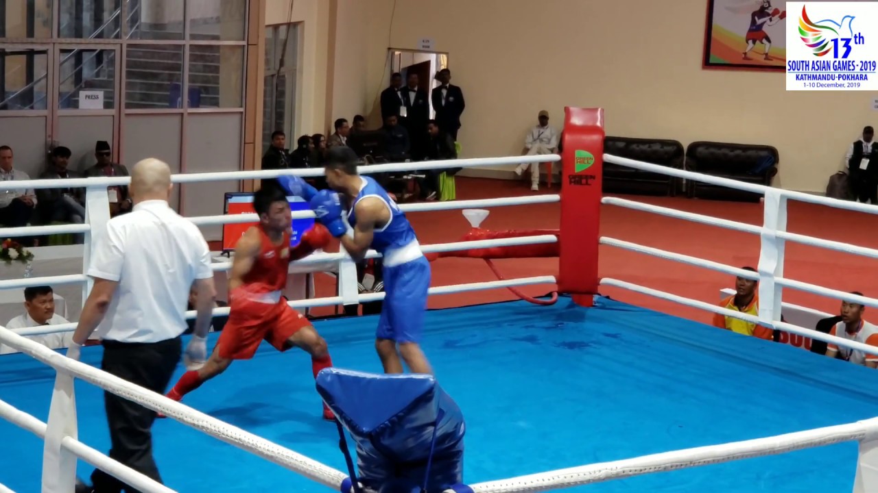 BOXING NEPAL🇳🇵 (Bhupendra Thapa) vs BHUTAN🇧🇹 13th SAG Games YouTube