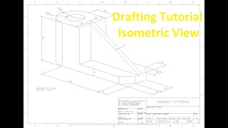 CATIA Drafting Isometric View Tutorial for Beginners