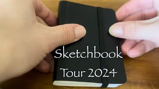 Mini Sketchbook Tour 2024