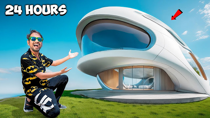 Living 24 Hours In Space Capsule : Challenge 🤯