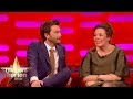 David Tennant and Olivia Colman Check Out The Sexy Broadchurch Fan Art - The Graham Norton Show