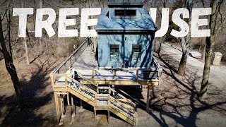 Staying in a Cozy Luxury Treehouse in Illinois – Treehouses at Starved Rock