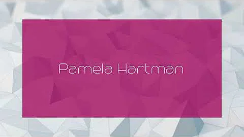 Pamela Hartman - appearance