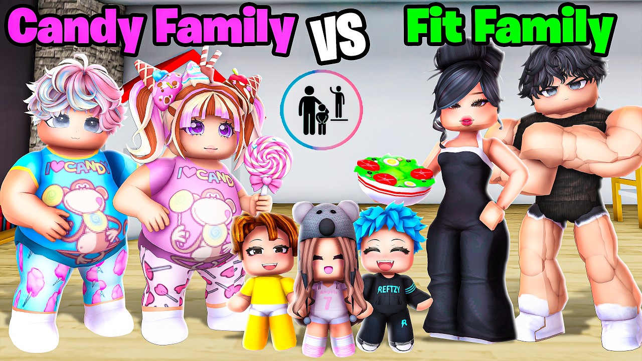 CANDY Family vs FIT Family..(Brookhaven)