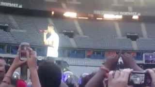 One Direction - Liam speech + Moment - WWAT Paris, Stade de France 20/06/14