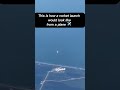 Watch a rocket launch from a plane