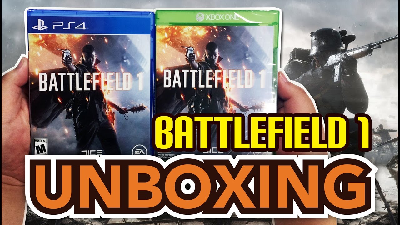 parfume Bore Site line Battlefield 1 (PS4/Xbox One) Unboxing !! - YouTube