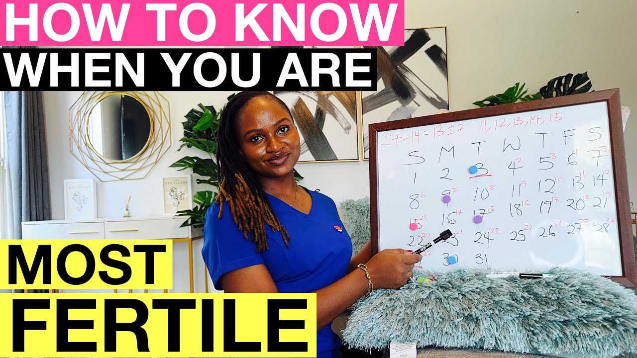 How To Know When You Are MOST FERTILE