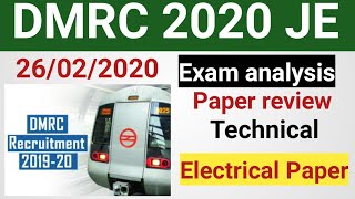 DMRC Je paper  analysis/DMRC electrical paper analysis/DMRC paper analysis 26feb/Electrical paper