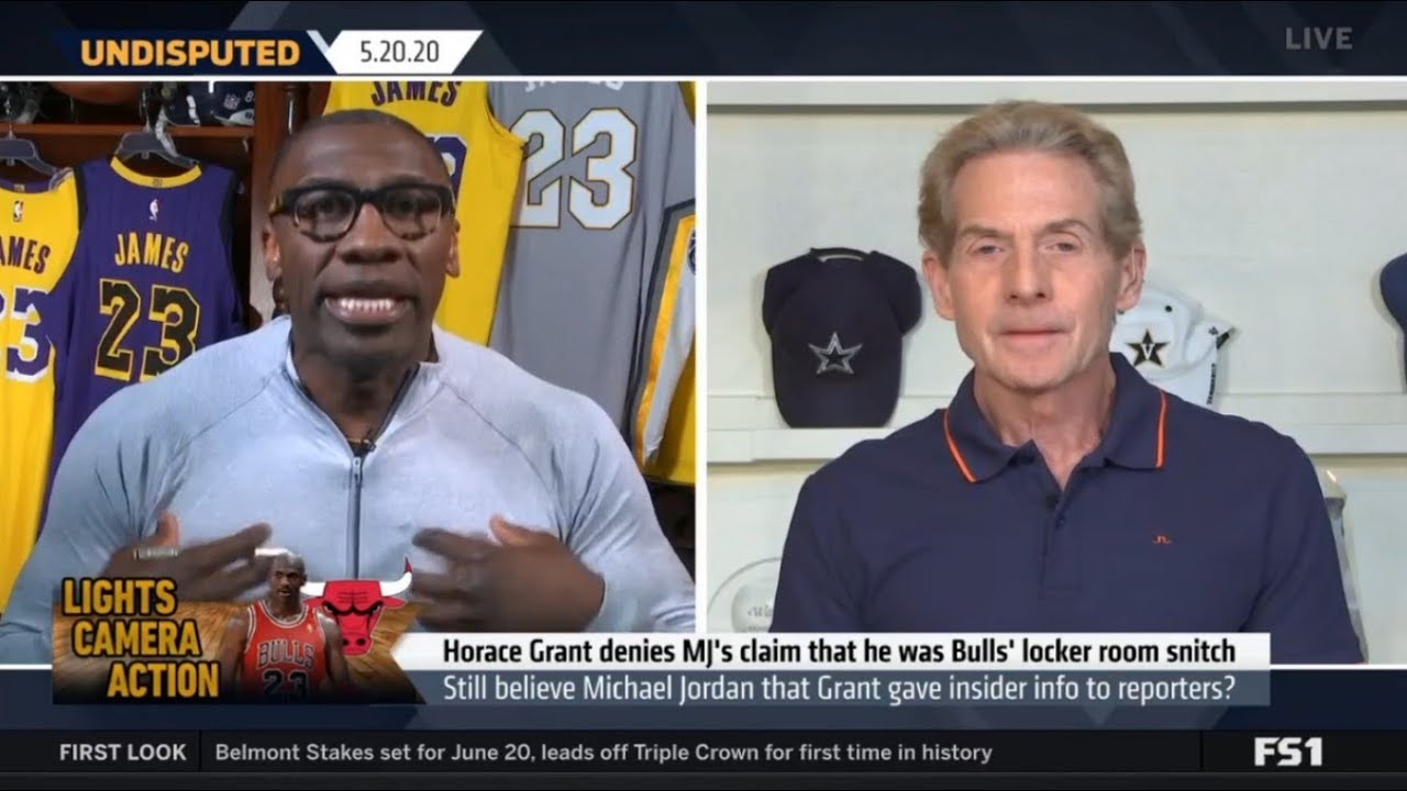 Undisputed | Shannon "shocked" Horace Grant denies MJ's claim that he was Bulls locker room snitch