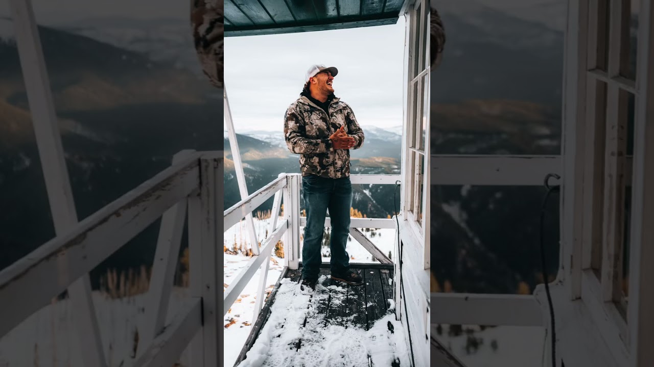 Fire tower adventures in Montana #406 #shorts