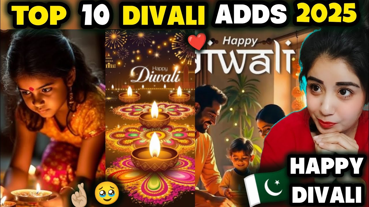Best Diwali ads 2025 Reaction🔥| Most Emotional Happy Diwali ads💖 | Rangoli 