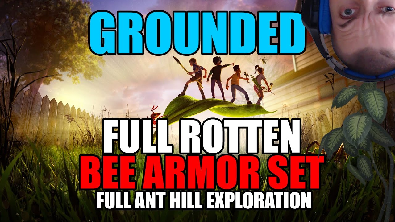 Grounded Full Rotten Bee armor set + Anthill BURG.L chip + SCA.B theme